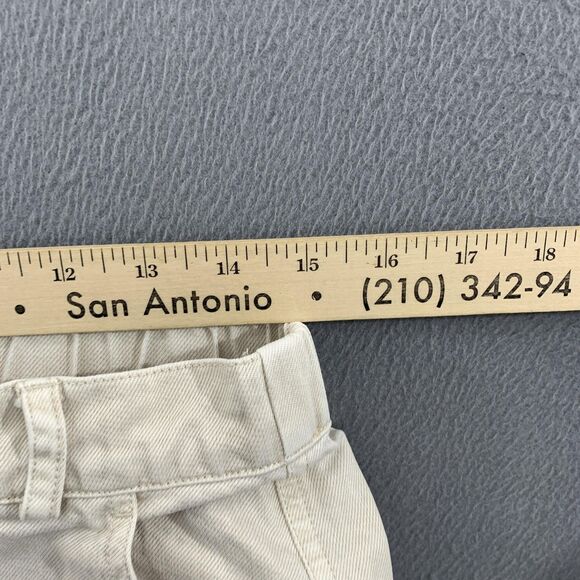 YFB Young Fabulous & Broke Cargo Pants Womens Large Beige Elastic Waist Utility - Picture 9 of 16